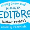 KidLit/YA Editors feed